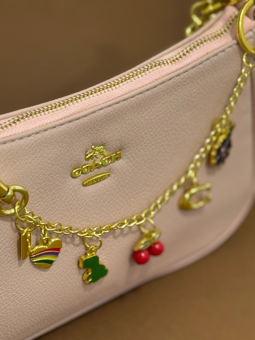 Baby pink coach