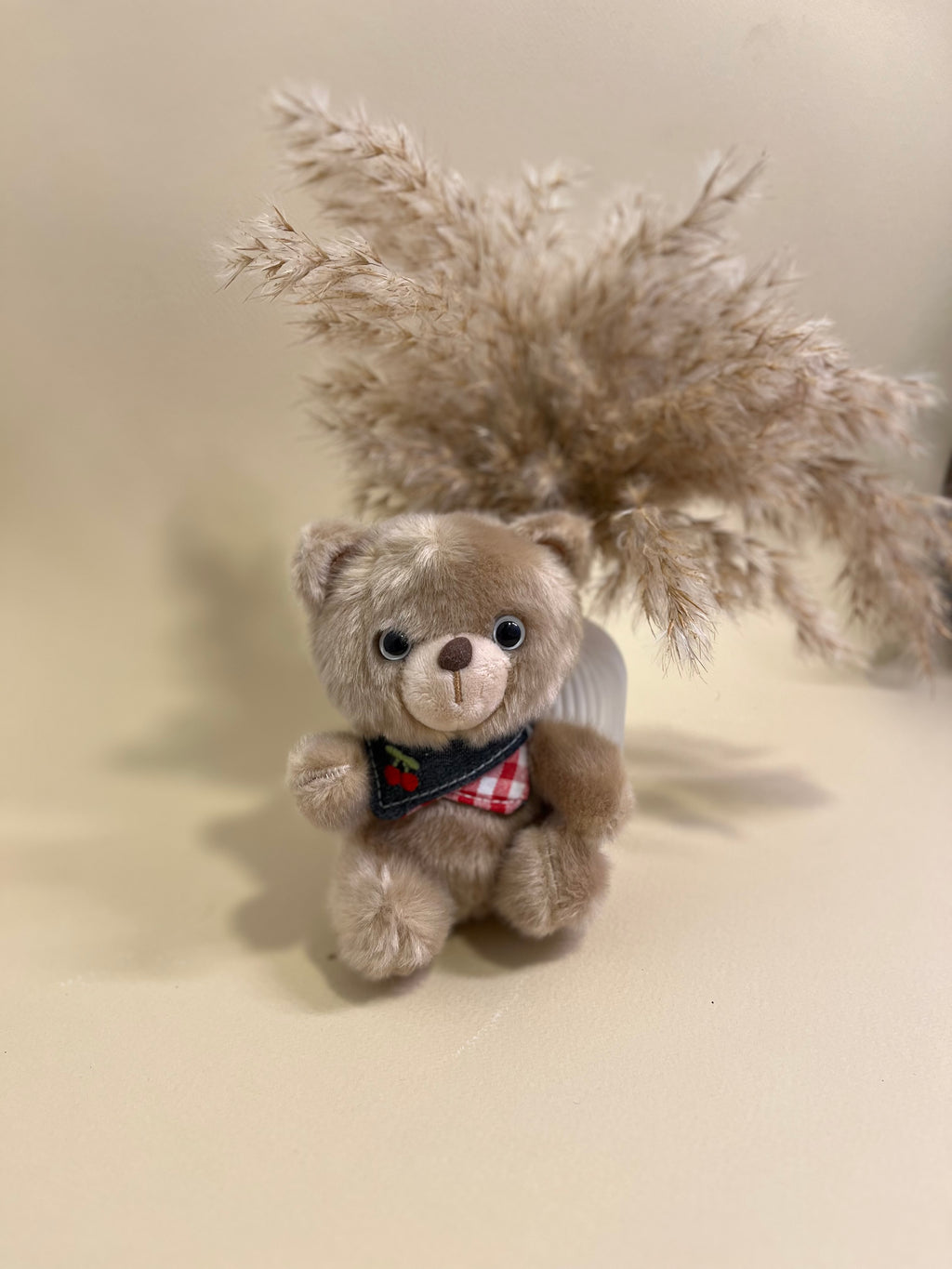 Toffee teddy bag charm