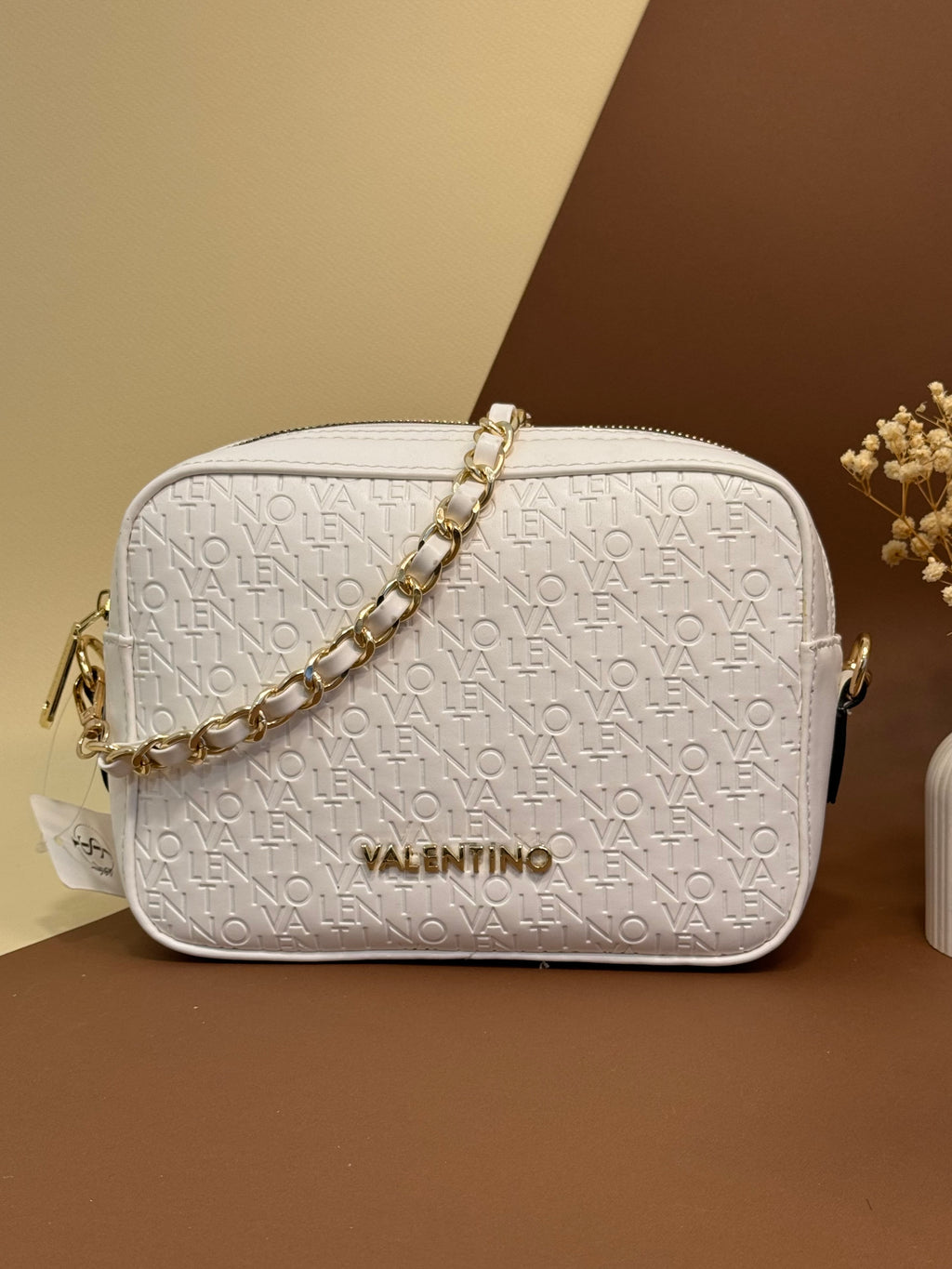 White valentino bag