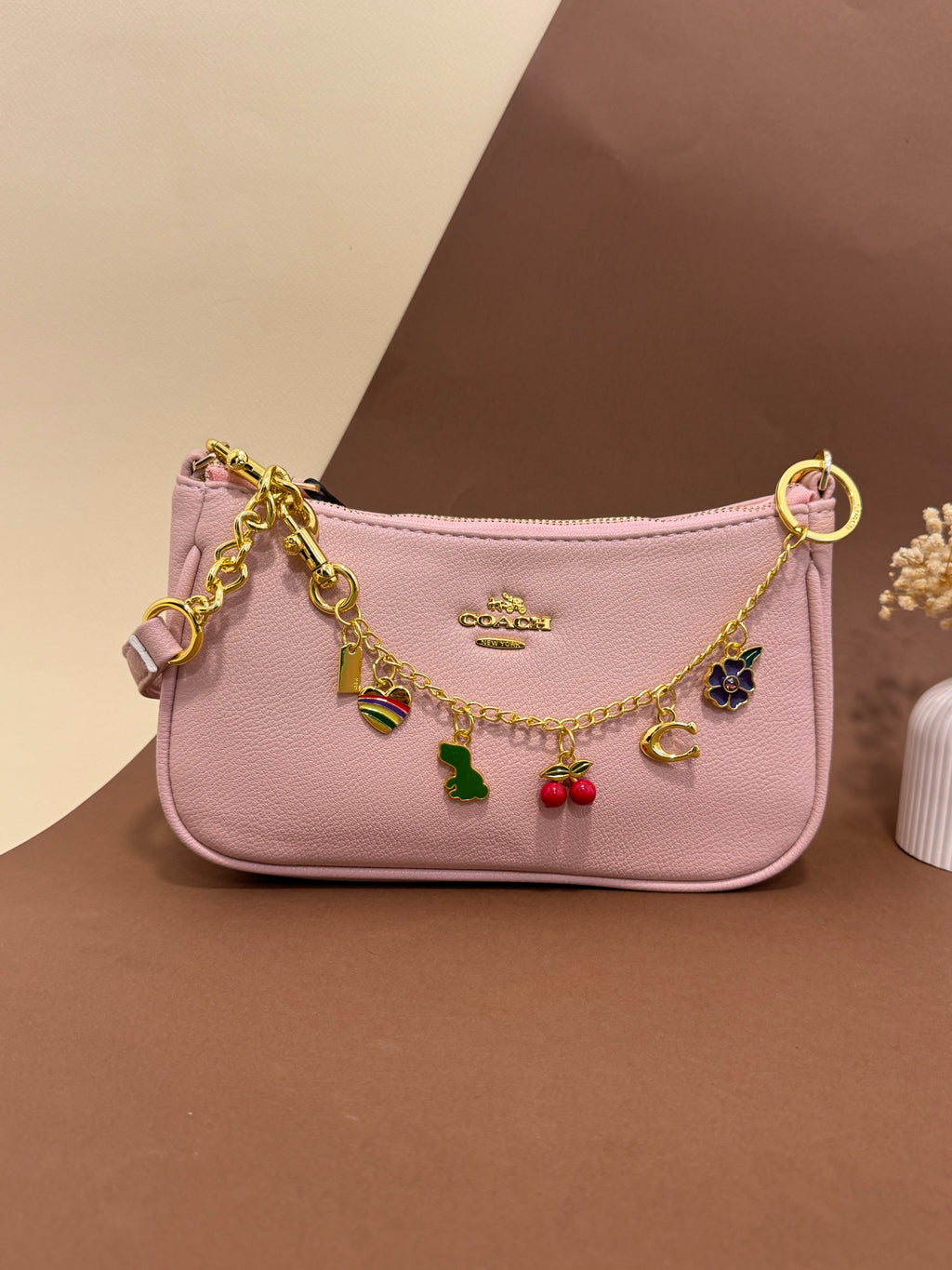 Baby pink coach
