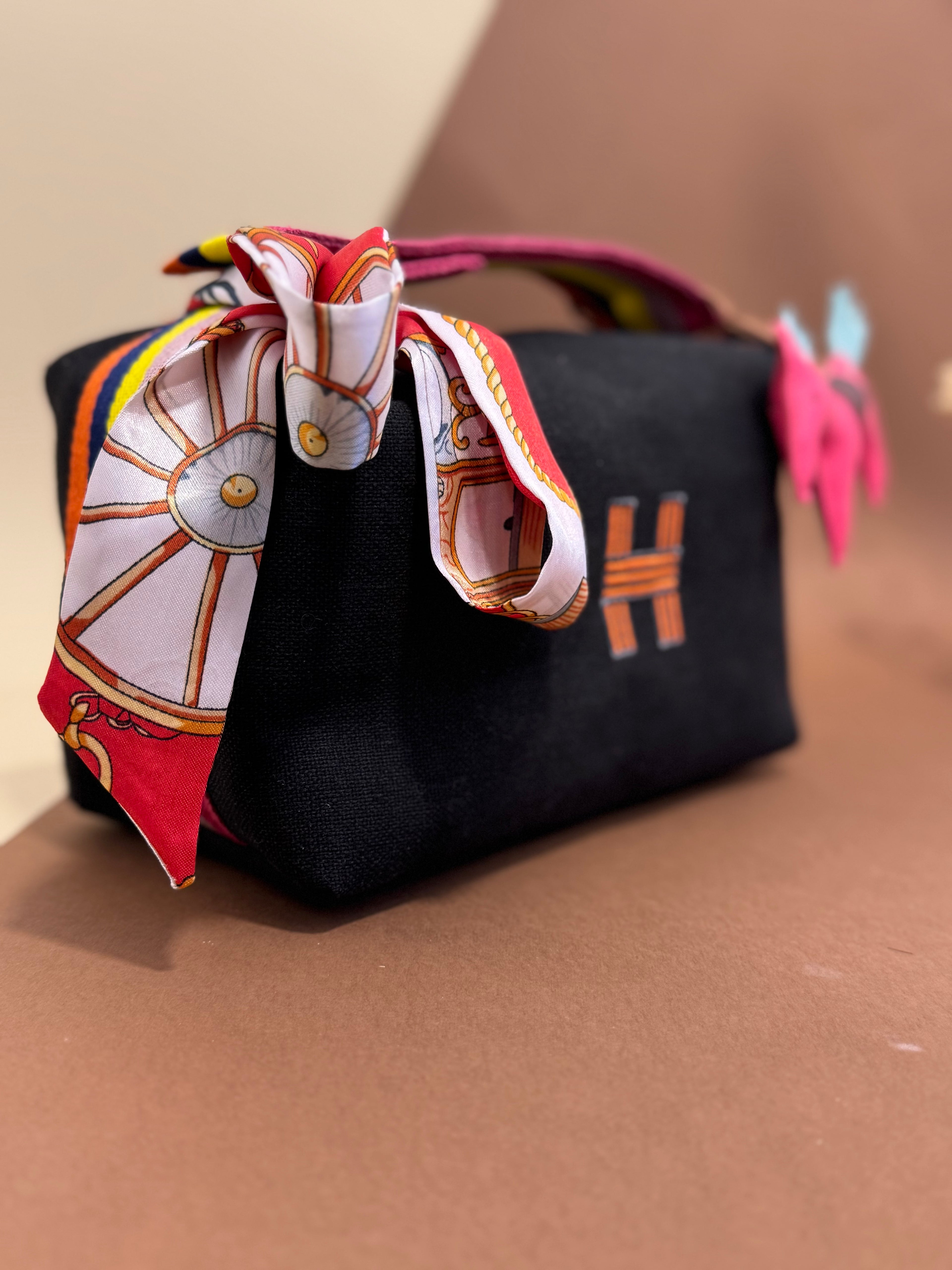 Black hermes bag