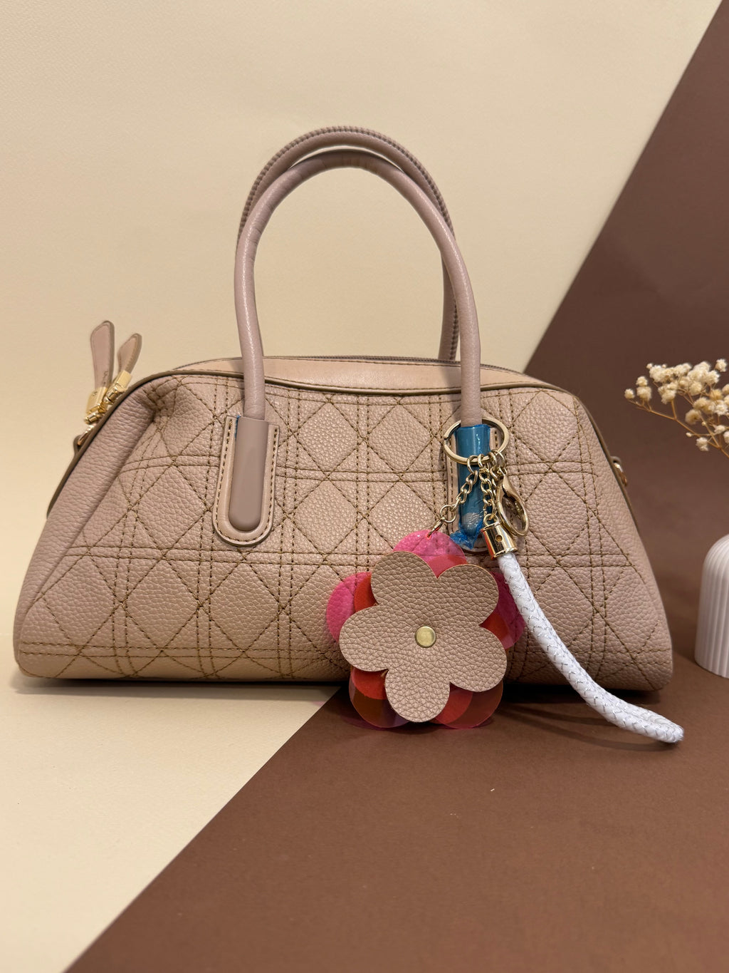 Beige Basic bag