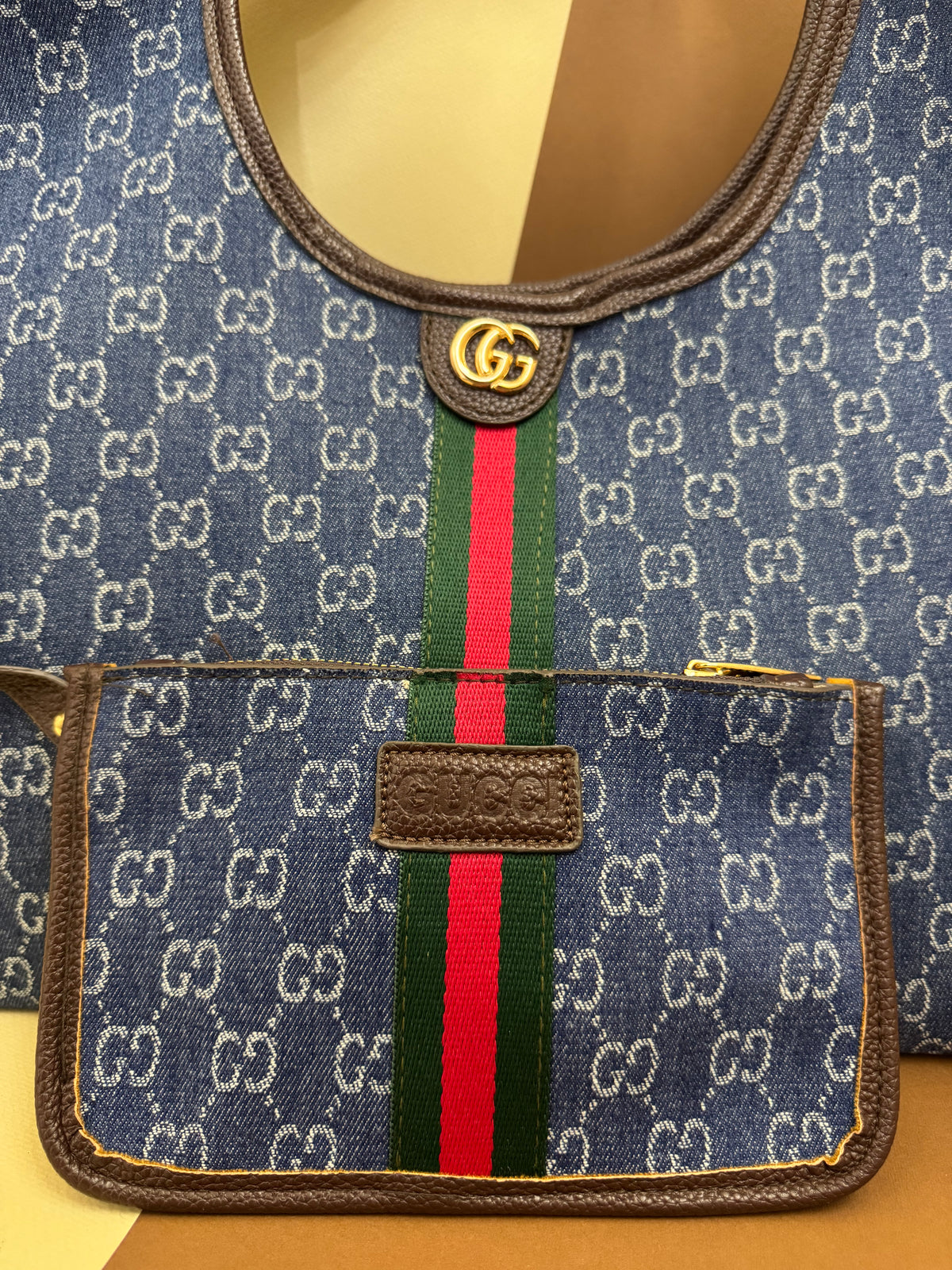 Jeans- GG bag