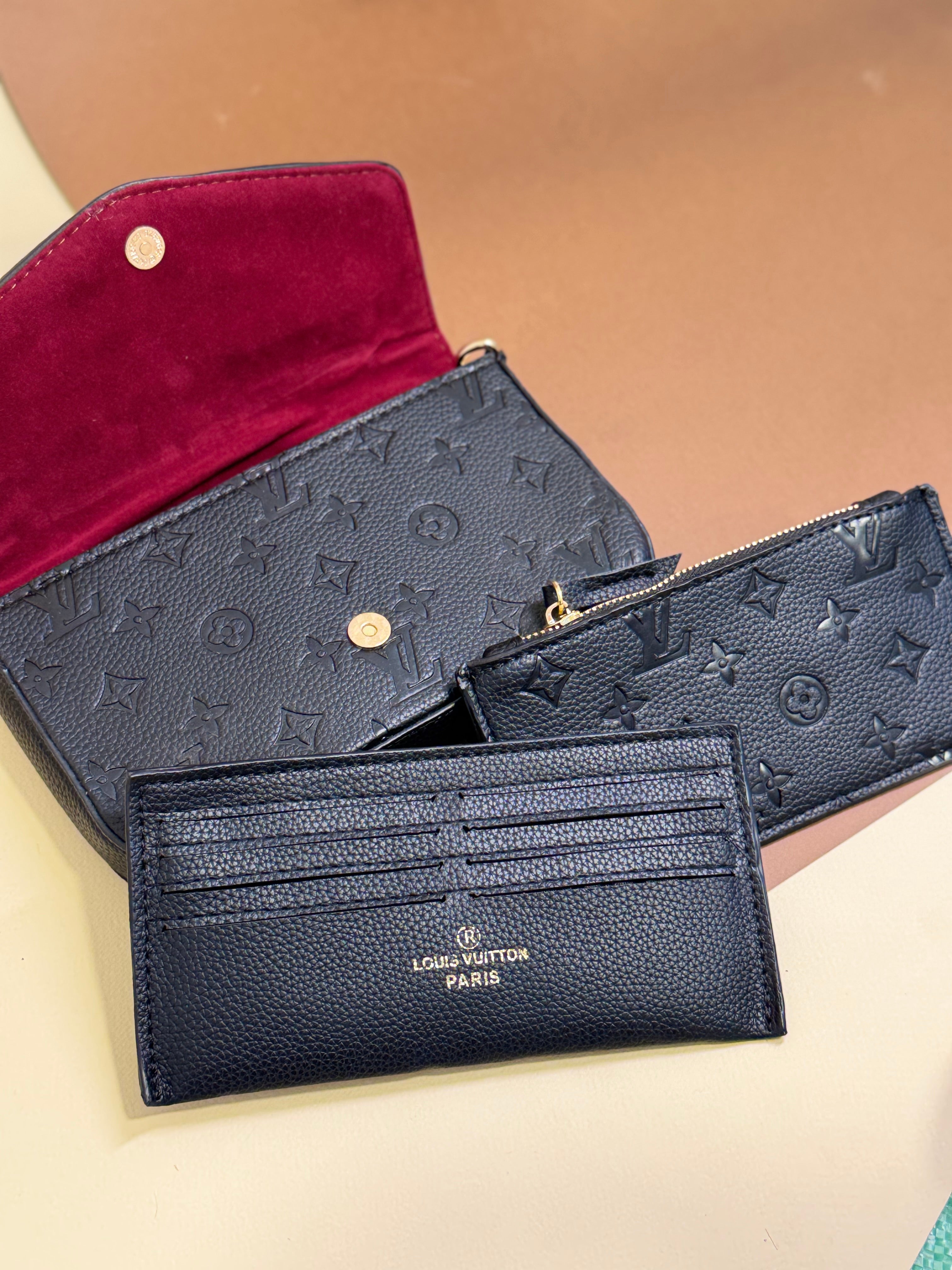 Black LV bag