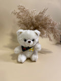 Cloud teddy bag charm