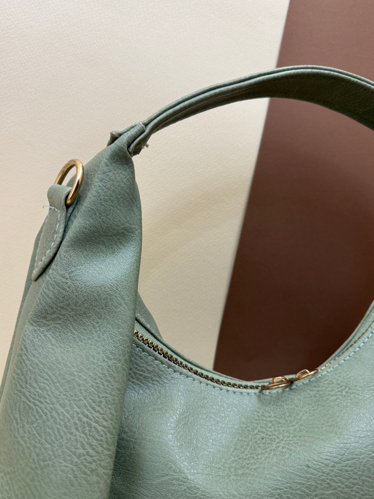 Mint green-basic bag