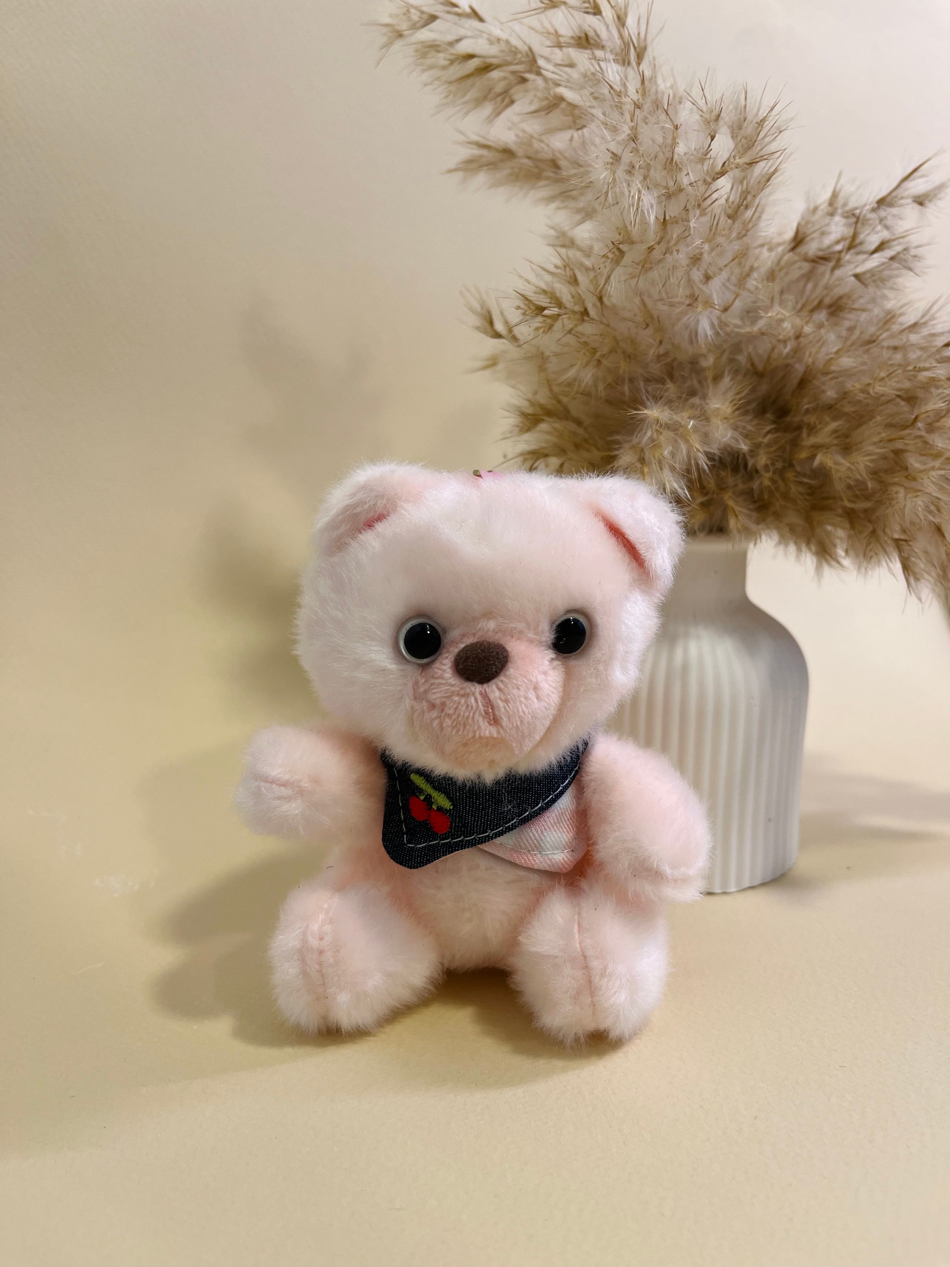 Lulu teddy bag charm