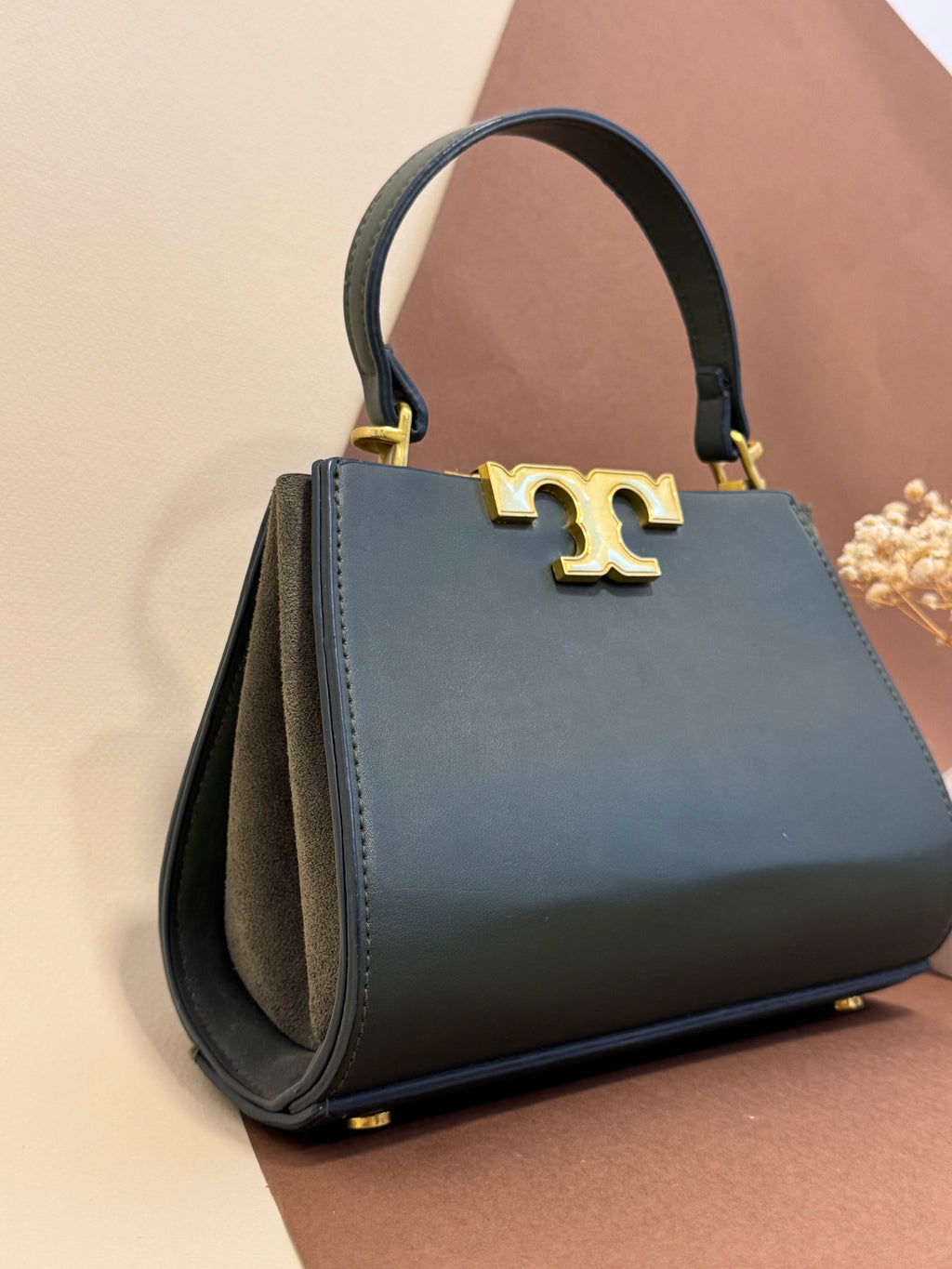 Tory dark green bag