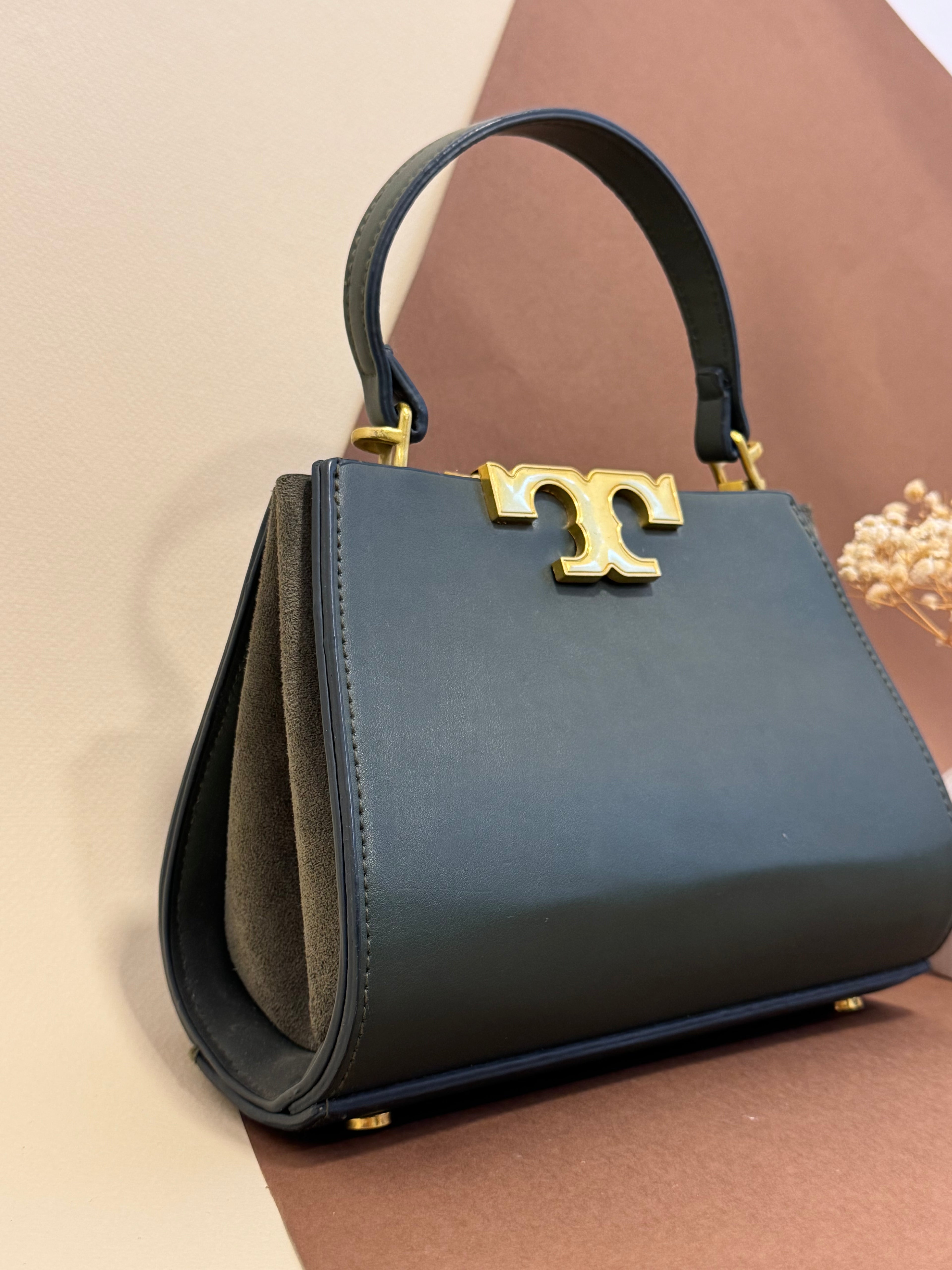 Tory dark green bag