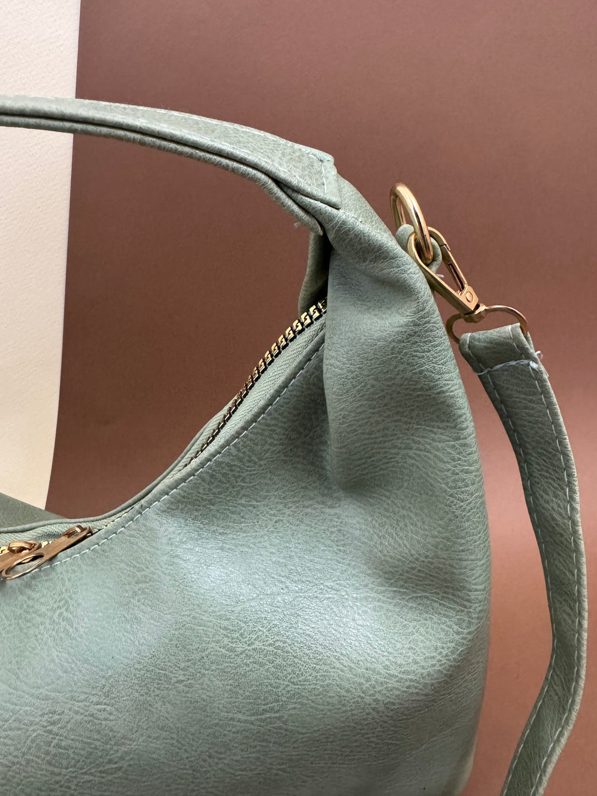 Mint green-basic bag