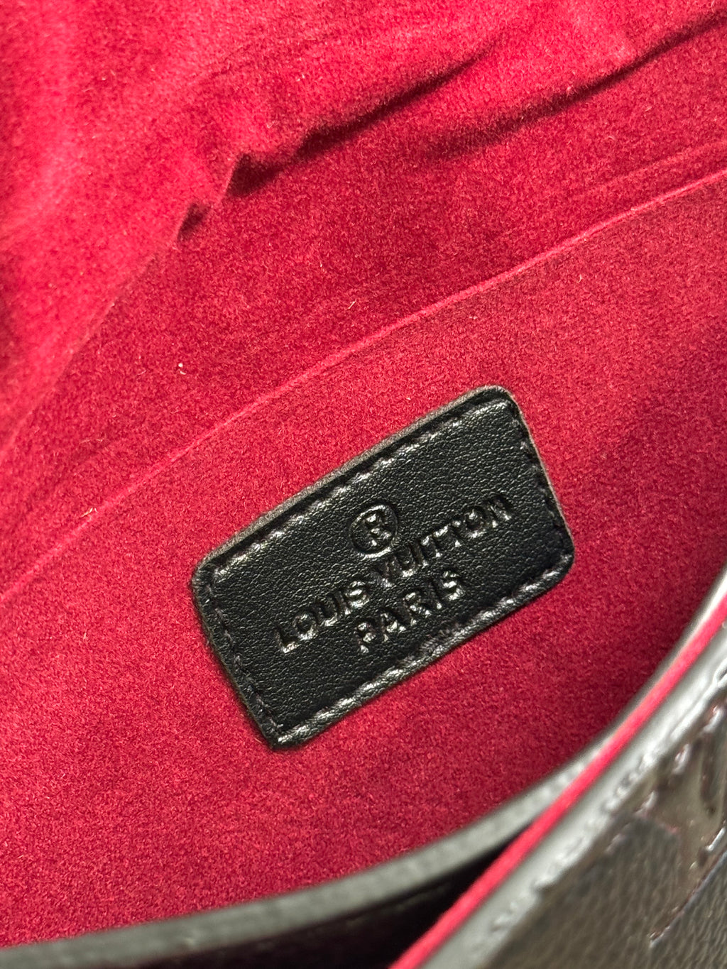 Black LV bag