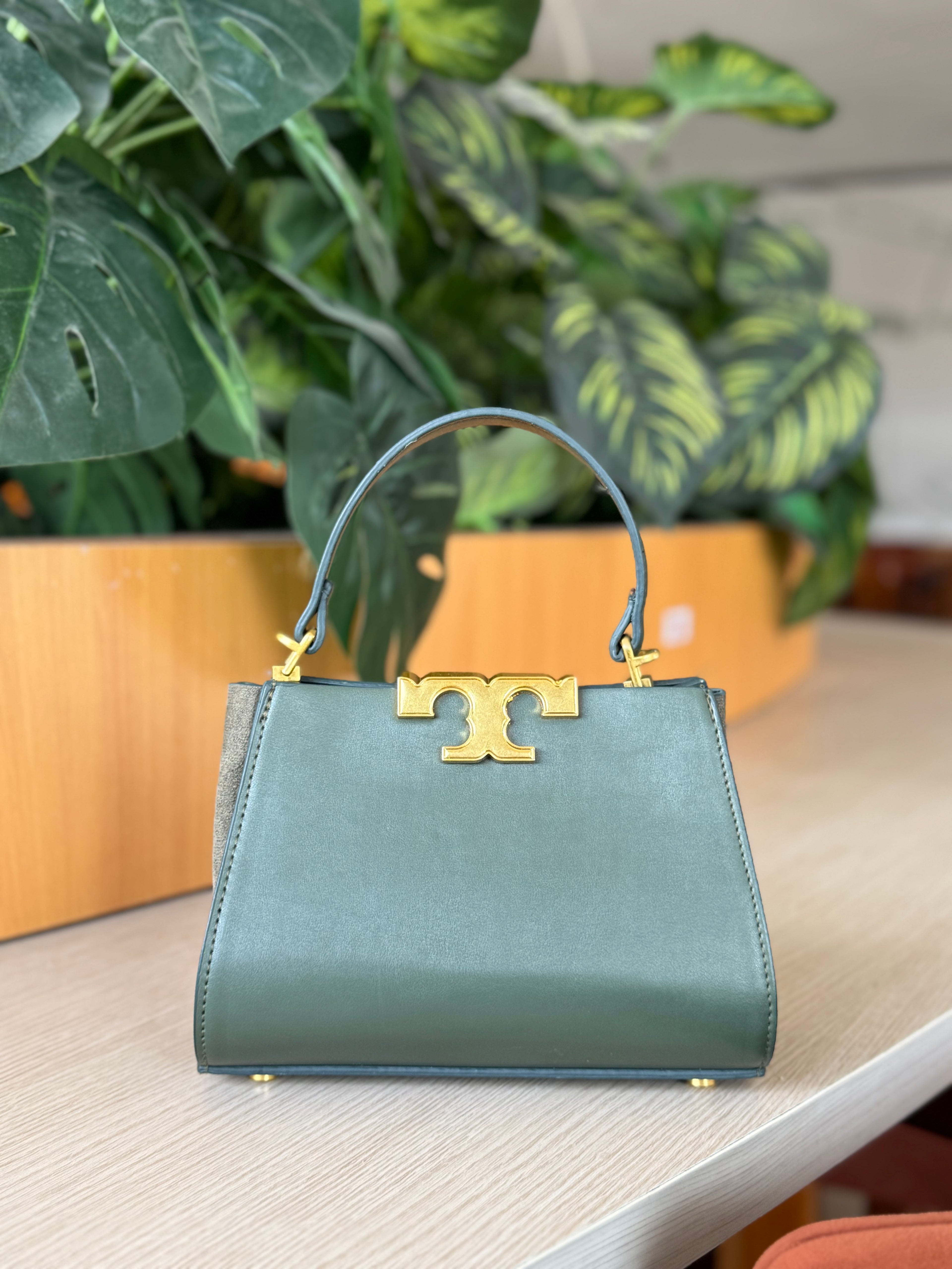 Green tory burch high copy bag