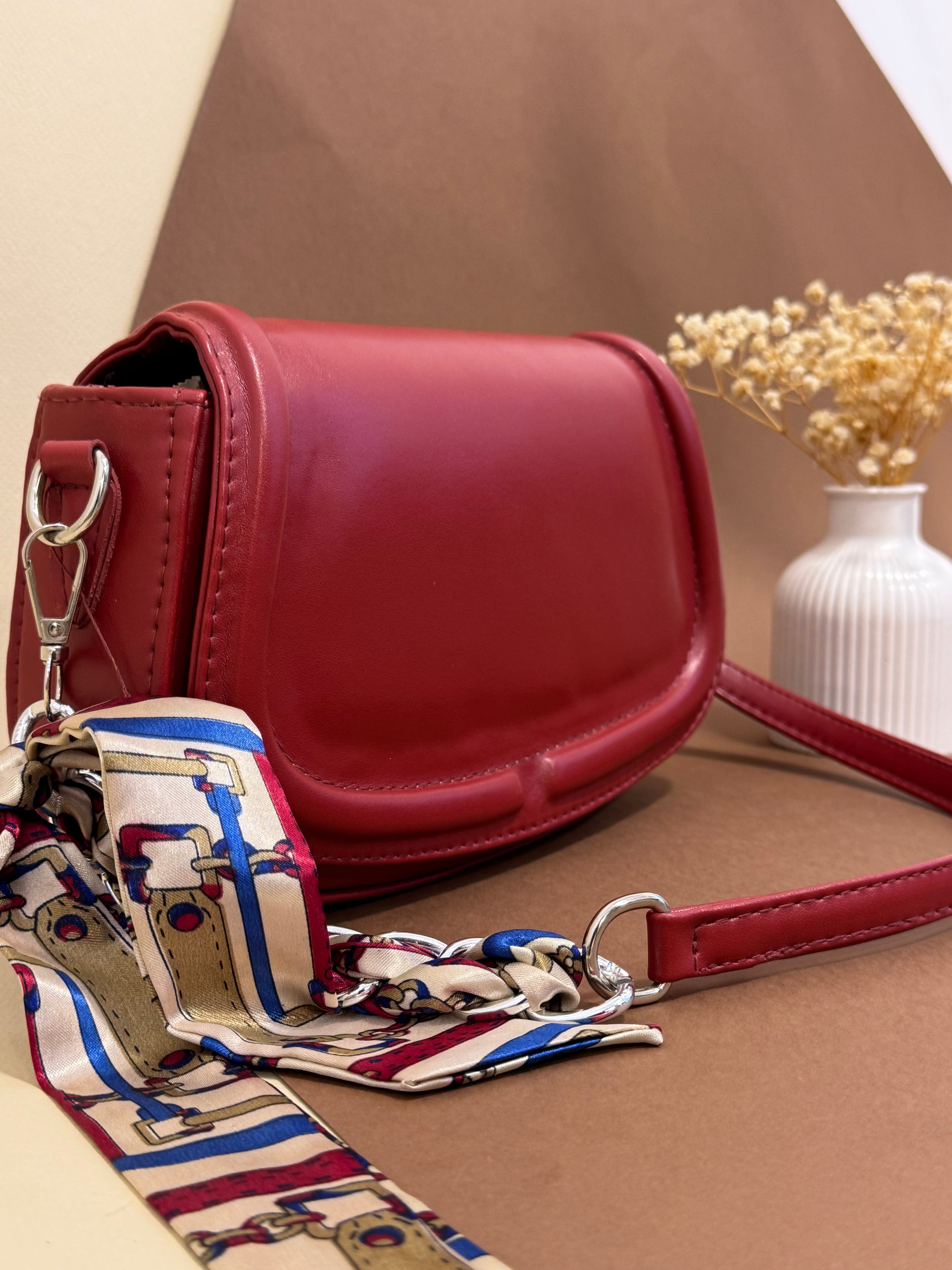 Red basic bag