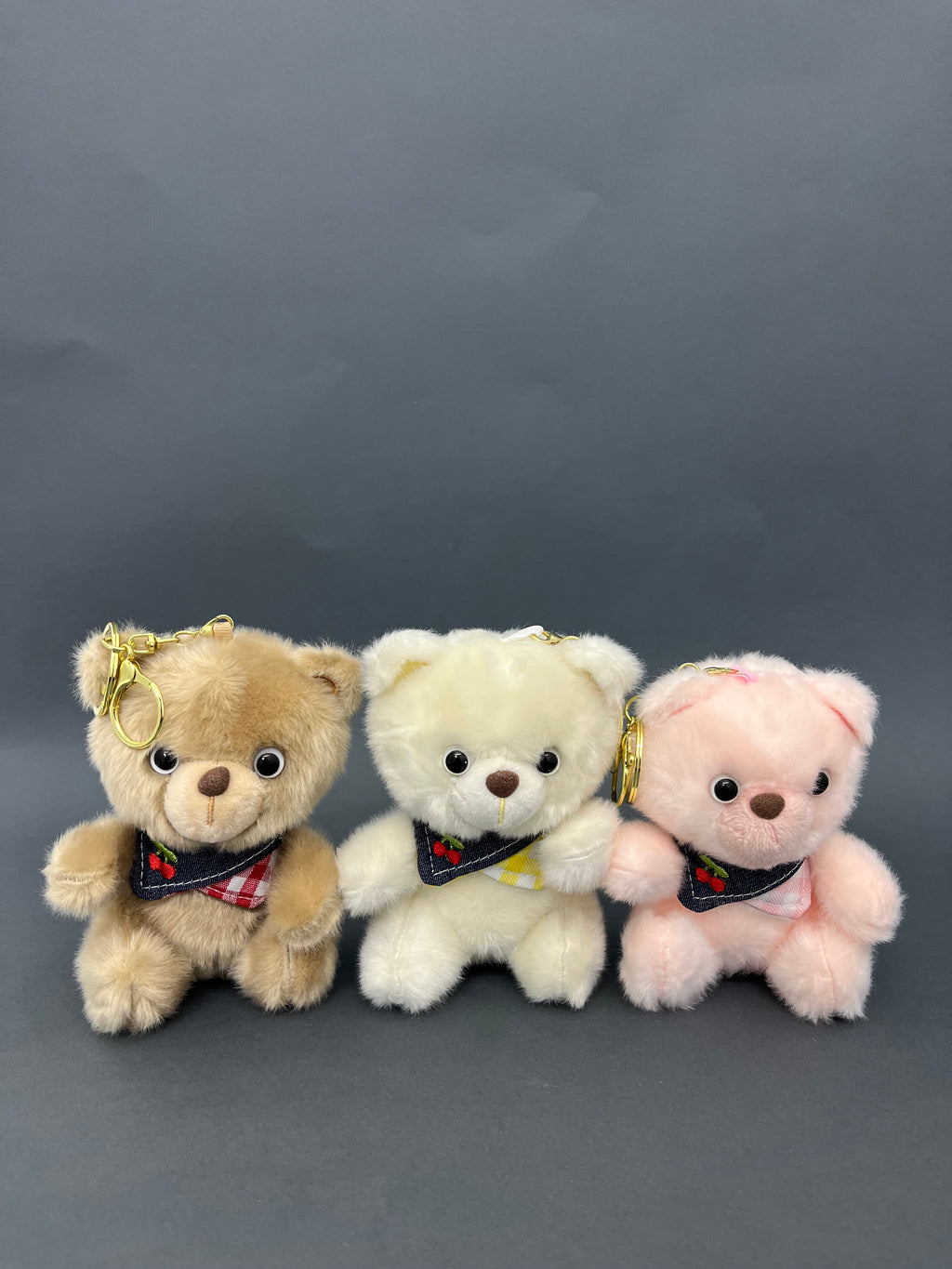 Toffee teddy bag charm