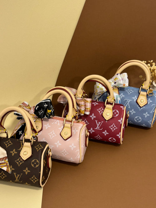 Baby blue LV bag