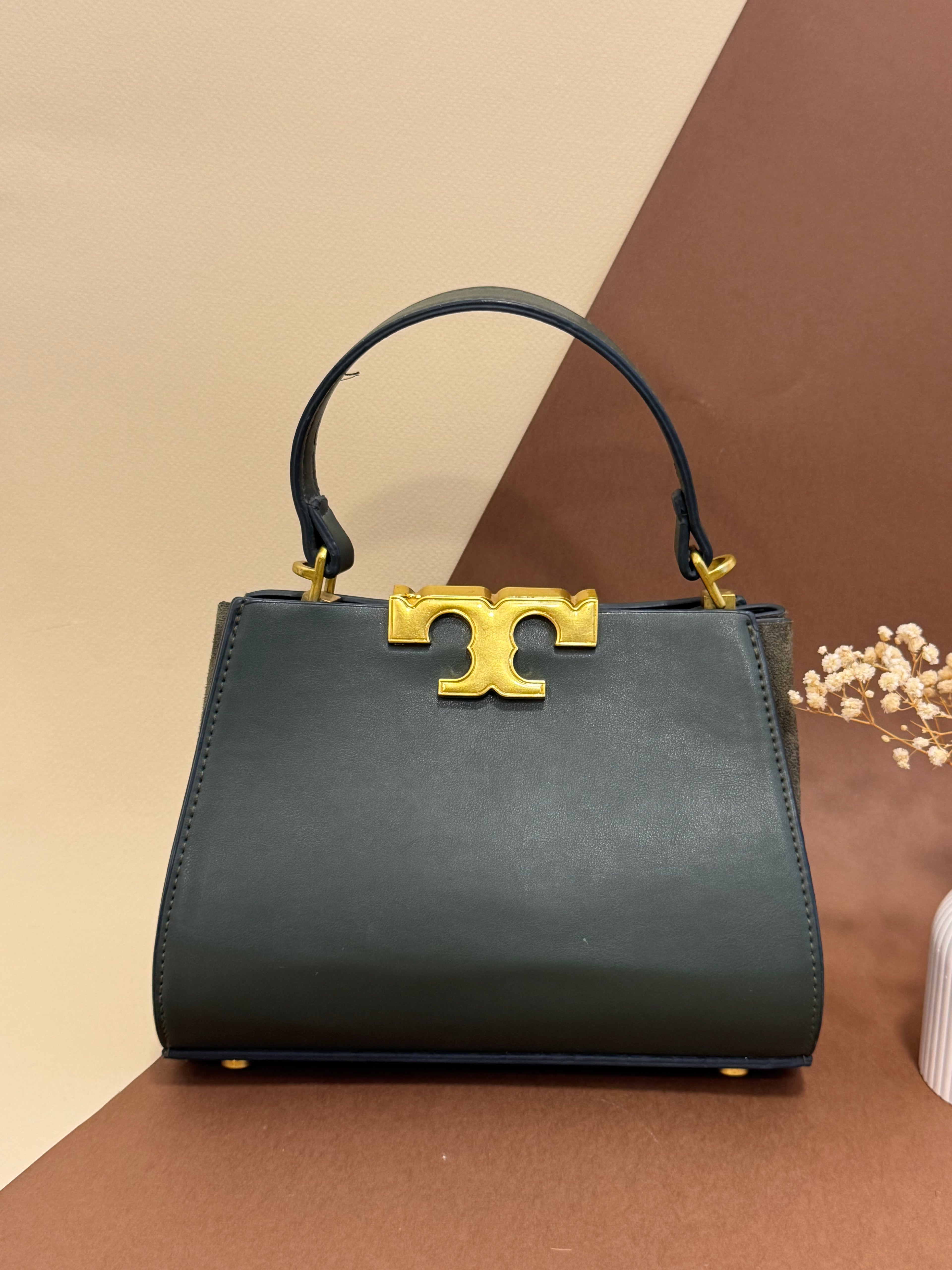 Tory dark green bag